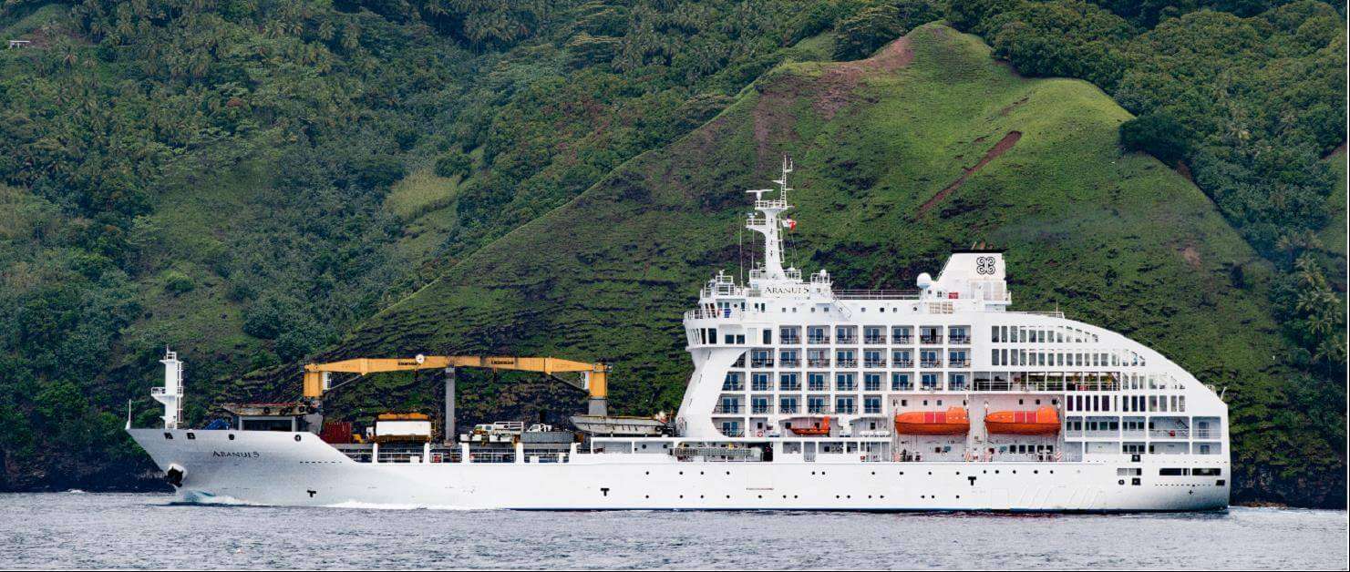 cruises visiting pitcairn island